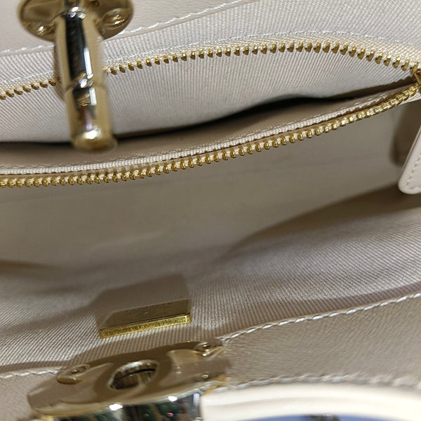 CHANEL 31 Mini Quilted Lambskin Beige