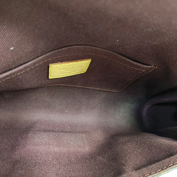 FAVORITE MM Monogram Coated Canvas Brown