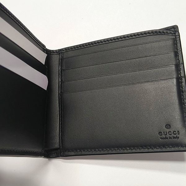 GG Supreme Monogram Coated Canvas Brown Wallet