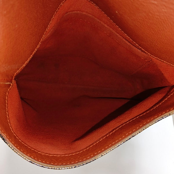 Authenticated pre-owned MUSETTE TANGO Damier Ebene Coated Canvas Brown - Shoulder Bag at Looply