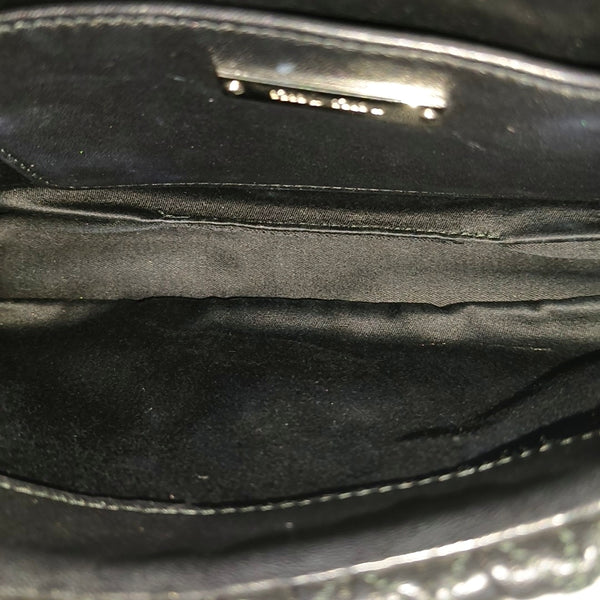 Crystal Quilted Lambskin Black