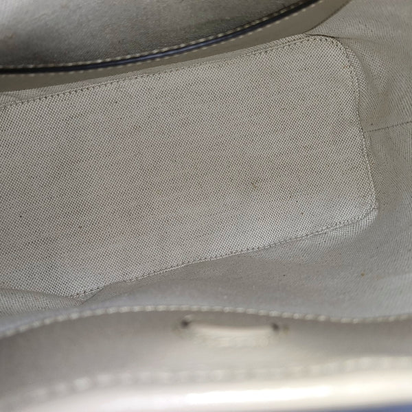 Monogram Coated Canvas Tote Bag Small Beige