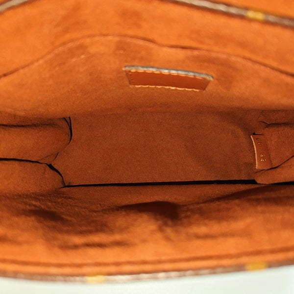 LOCKY BB Monogram Coated Canvas Brown