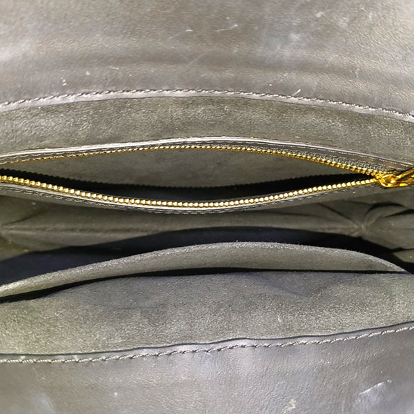 TWINNY Monogram Coated Canvas Brown