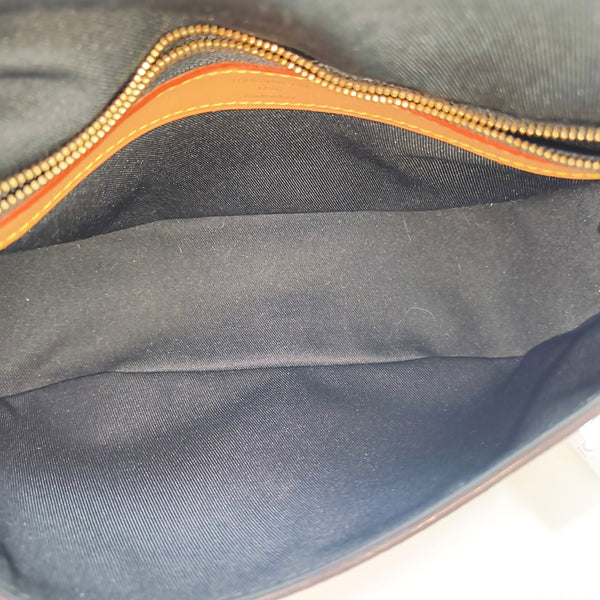 DIANE Monogram Coated Canvas Brown