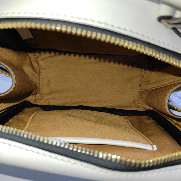 Leather Crossbody Bag Blue