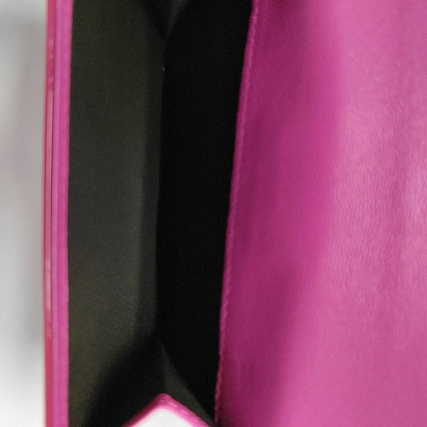 Patent Leather Wallet Pink
