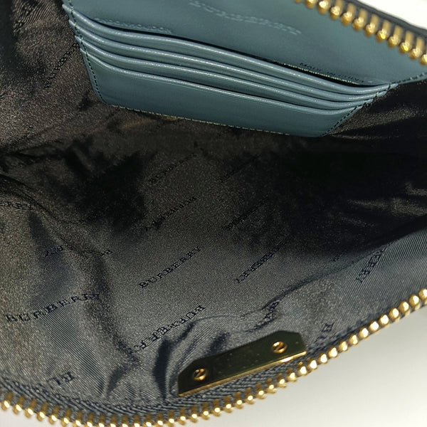 Calfskin Crossbody Bag Blue