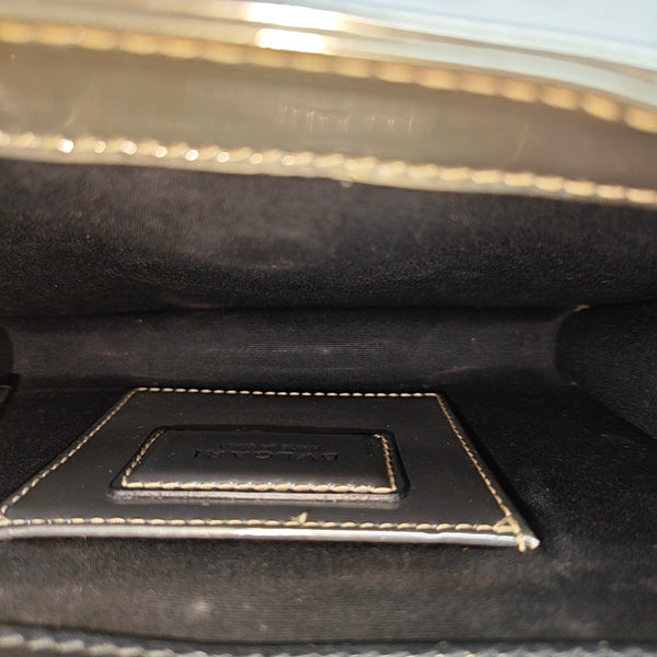 SERPENTI FOREVER Small Patent Leather Silver