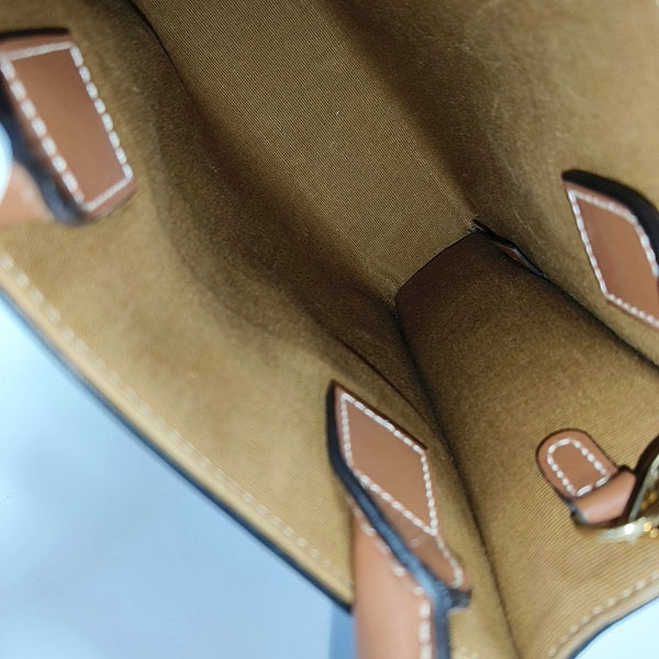 CABAS CELINE Mini Coated Canvas Brown