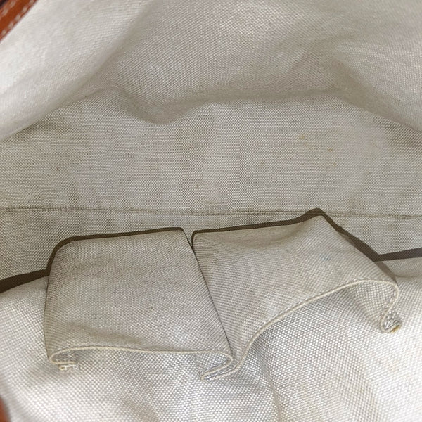 Monogram Canvas Tote Bag Beige