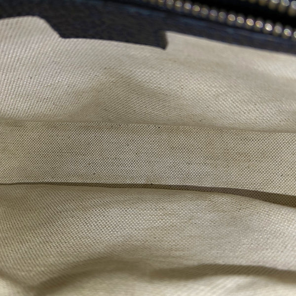 Horsebit 1955 Small Monogram Coated Canvas Beige