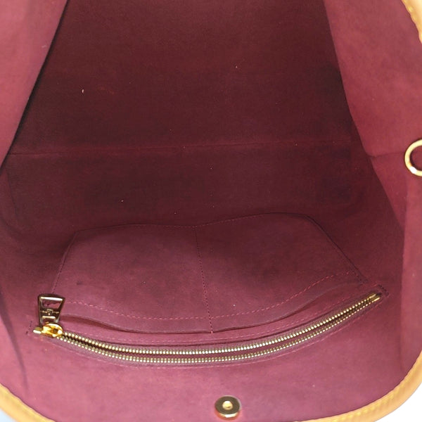 CARRYALL MM Monogram Coated Canvas Brown