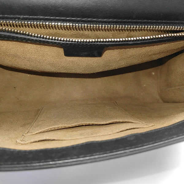 Padlock Medium Calfskin Black
