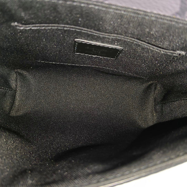 PULSE Mini Monogram Coated Canvas Black