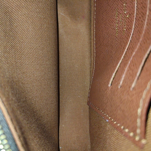 IVY Monogram Coated Canvas Brown