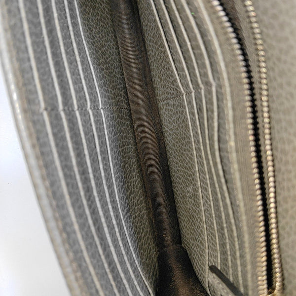 Interlocking G Small Calfskin Gray