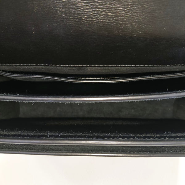 SUNSET Medium Calfskin Black