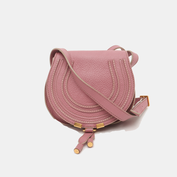 Marcie Mini Piel de Becerro Rosa