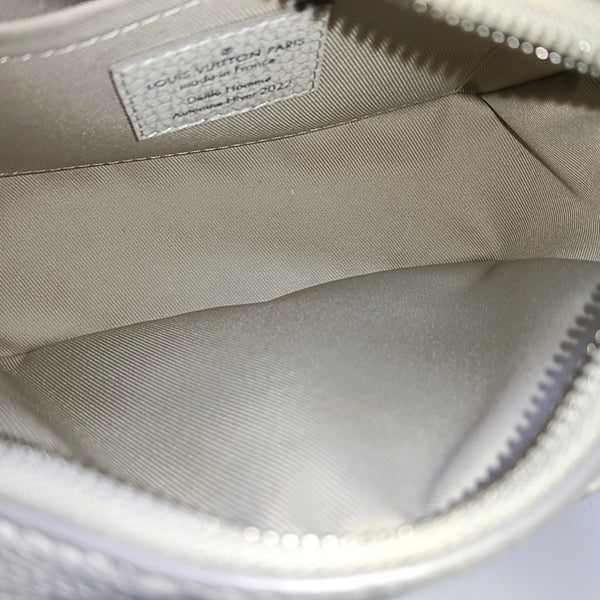 SOFT TRUNK Mini Monogram Calfskin Silver