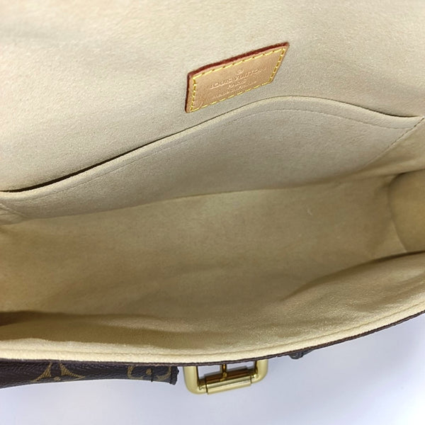 HUDSON PM Monogram Coated Canvas Brown