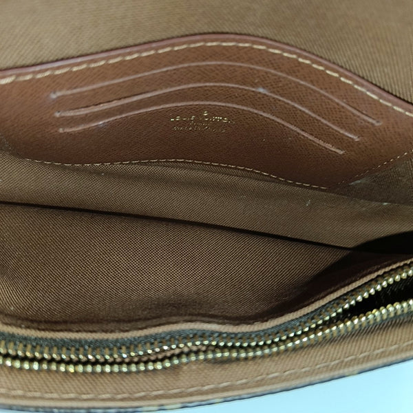 IVY Monogram Coated Canvas Brown
