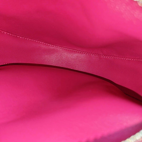 Calfskin Shoulder Bag Pink