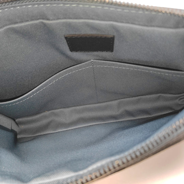 ALPHA Damier Graphite Coated Canvas Gray