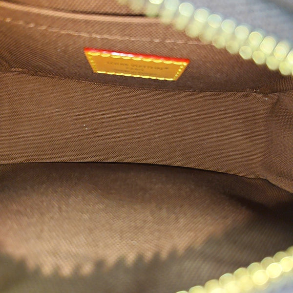 SOFT TRUNK Mini Monogram Coated Canvas Brown