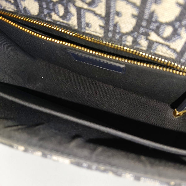 30 Montaigne Oblique Canvas Blue