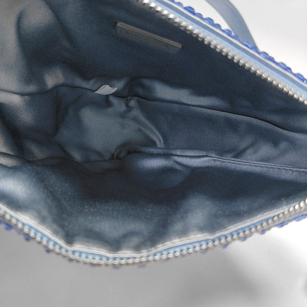 Crystal Shoulder Bag Blue