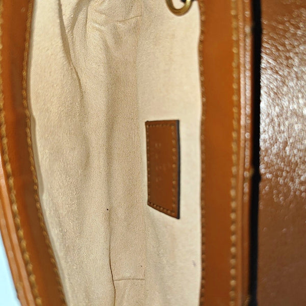 GG Marmont Mini Quilted Calfskin Brown