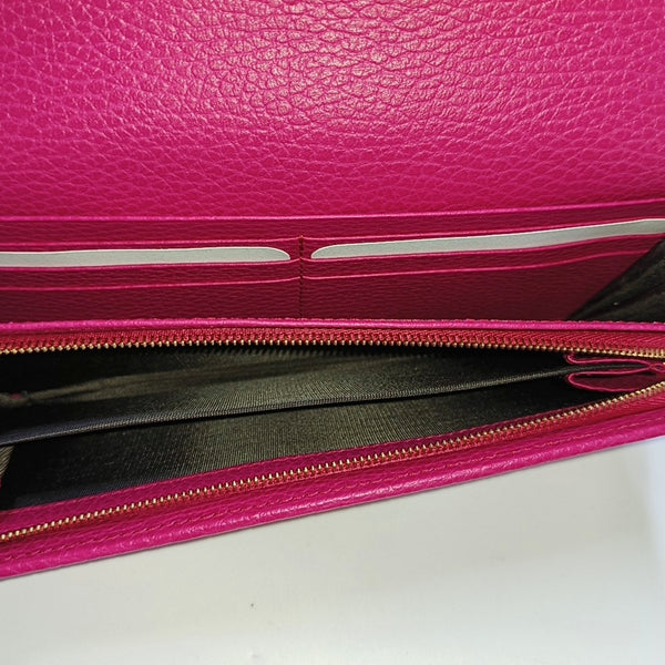 Swing Calfskin Red Wallet
