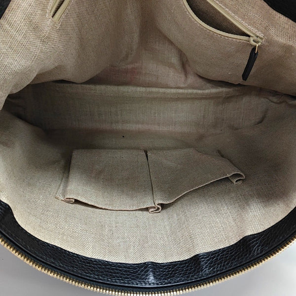 Microguccissima Calfskin Black