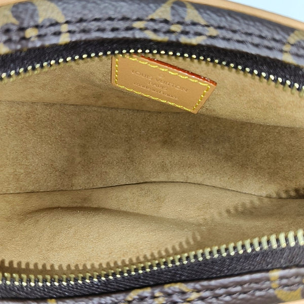 LOOP Monogram Coated Canvas Brown