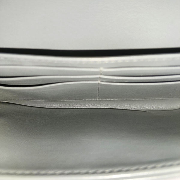 Saddle Mini Oblique Canvas Gray
