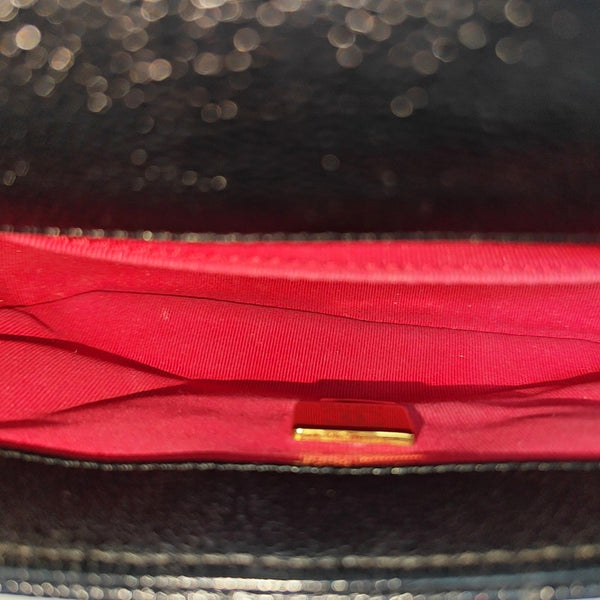 Caviar Quilted Grained Calfskin Black