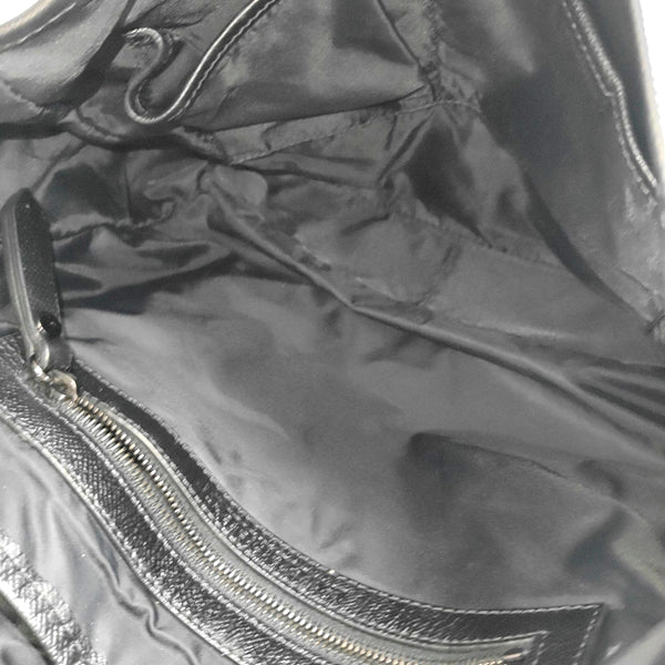 Fabric Shoulder Bag Gray