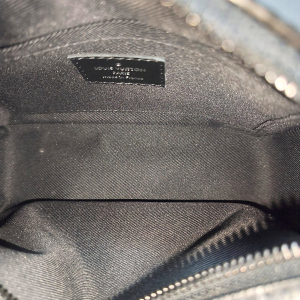 SOFT TRUNK Mini Monogram Coated Canvas Black