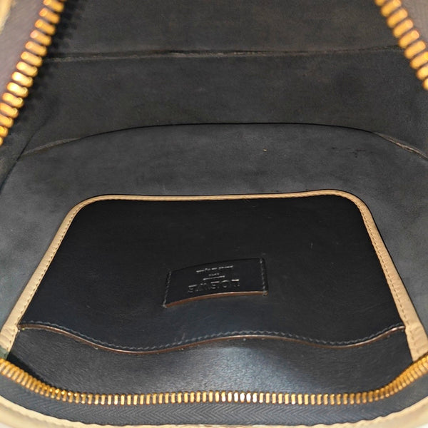 Calfskin Shoulder Bag Blue