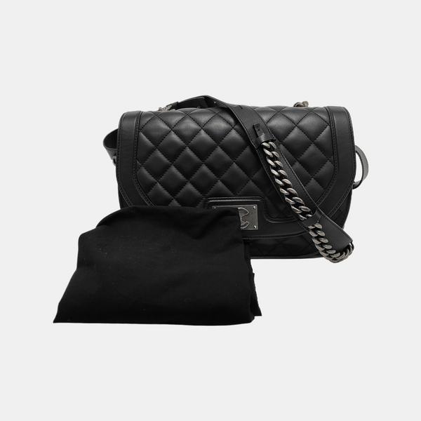 Quilted Calfskin Black