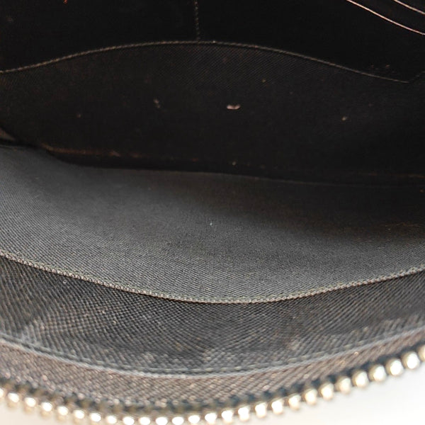 Courrier Monogram Coated Canvas Black
