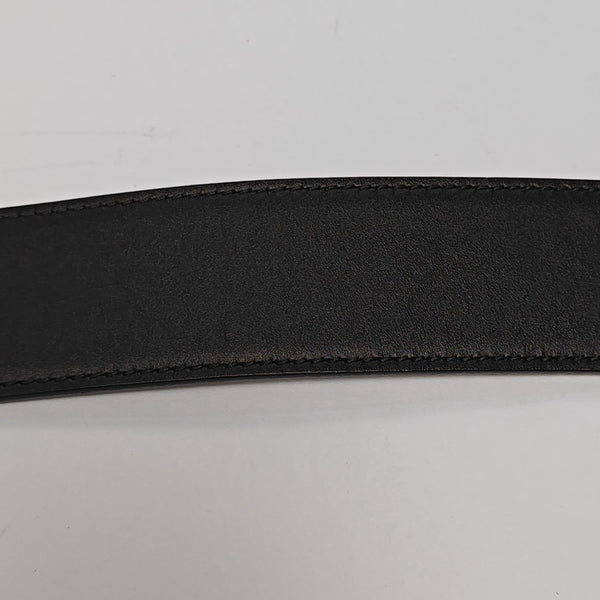 Coated Canvas Belt Brown