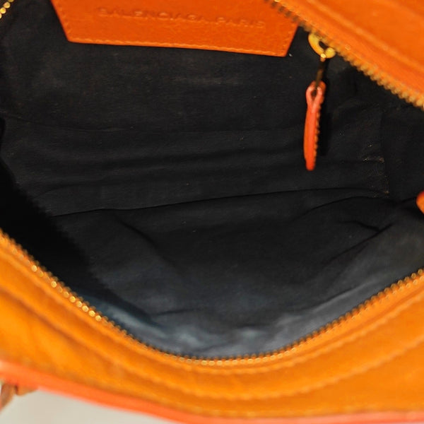 Classic City Mini Lambskin Orange