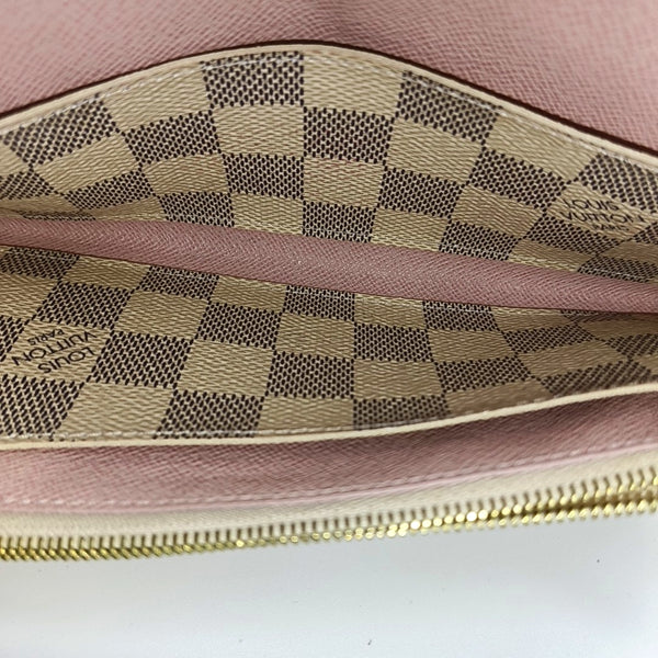 EMILIE Damier Azur Coated Canvas White