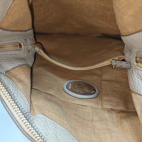 Calfskin Top Handle Bag Multicolor