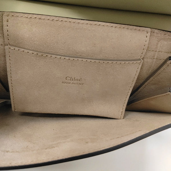 Faye Small Calfskin Green