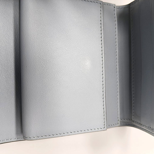 BIKER Calfskin Gray Wallet