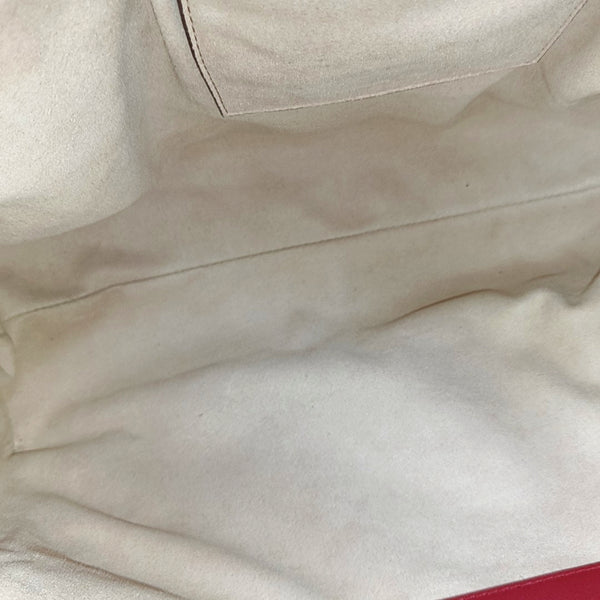 Monogram Coated Canvas Tote Bag Beige