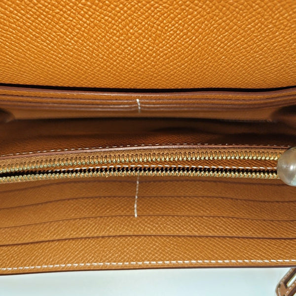 Kelly 20 Epsom Brown Wallet
